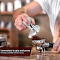 Miniatyrbillede 5 af 5: 40mm Diameter Kaffeepres, Rustfrit Stål Kaffehammer Værktøj Flad Bund Kaffe Bønne Pre