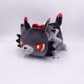 Miniatyrbild 2 av 2: Anime Pokmon Eevee Tryck Student Skolväska Cartoon Väskor Unisex Ryggsäck (FMY) Moon Cat Little Wolf Cat