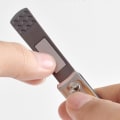 Miniatyrbild 5 av 5: Nagelklippare 3 st - Tunga nagelklippare i rostfritt stål