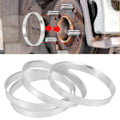 Miniatyrbilde 3 av 5: 4 stk. Universelle Aluminiumsnavringer Hjulsett 74,1 mm Ytre Diameter 72,6 mm Indre Diameter