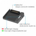 Miniatyrbillede 2 af 5: Gimbal Drone USB-lader til Air 2/Air 2S Lader Enkeltkanals Genopladeligt Batteri