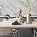 Miniatyrbilde 3 av 5: Serviettholder for bord, papirstativ frittstående stålvevsholder, svart