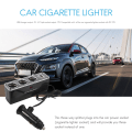 Miniatyrbillede 3 af 5: 3-vejs Multi-stik Bil-tænderstik Splitter USB-stiklader DC 12V/24V Triple Adapter med USB-port