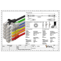 Miniatyrbild 2 av 5: 0,25m - 10 färger - Lan-nätverkskabel Cat.5 Cat5 Premium Quality Ethernet Patch-kabel, kompatibel med Cat6 / Cat6a / Cat7