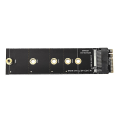 Miniatyrbillede 5 af 5: M.2 A+e Key Slot Til M.2 Nvme Adapter Kort Ngff Til Key-m Udvidelseskort Nvme Pci Ssd Port Udvidelse