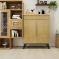 Miniatyrbillede 5 af 5: 2023 - 6 stk. Justerbare møbelben, sorte metalben til bord, skabe, køkken, sofa, skrivebord, 92 mm