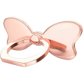 Miniatyrbillede 1 af 5: Metal Butterfly Ring Holder til Mobiltelefon, Finger Ring Stabilitet Holder Bag Stativ Bilmontering Krog Kickstand Kompatibel med Alle Smartphones Søde Tilbehør
