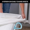 Pikkukuva 3 / 5: Patjanostin - Ergonomisesti suunniteltu patjanostin - Patjan kiila - Sänky- ja patjanostin - Käytännöllinen patjanostintyökalu, säästää aikaa 1