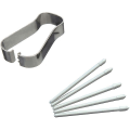 Miniatyrbilde 1 av 3: 5 stk. erstatningspenner for berøringsskjerm, S Pen-spisser og fjerningsverktøy for Samsung Galaxy Note 8 Tab S3 9.7\" T820 T825