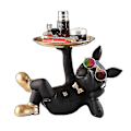 Miniatyrbillede 5 af 5: Bulldog Dyrefigurer, Hjemmeindretning Tilbehør, Bordpynt, Opbevaringsbakke, Hundemodel Statue, Skulptur Stueindretning