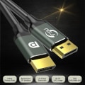 Miniatyrbild 5 av 5: Displayport 1.4 8k 4k Hdr 144hz 165hz Display Port-adapter för video PC bärbar dator TV Dp 1.4 Display P