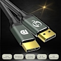 Pikkukuva 5 / 5: Displayport 1.4 8k 4k Hdr 144hz 165hz Näyttöporttisovitin Video Pc Kannettava Tv Dp 1.4 Näyttö P