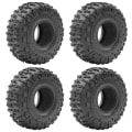 Miniatyrbild 5 av 5: 4 st 1,9 tum Jconcepts gummidäck 1,9 hjul däck 120x50mm för 1/10 Rc Crawler