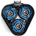 Miniatyrbillede 1 af 5: Skrabehoved til Philips S5000 S5370 S5571 S5420 S5140 S5078 - Sort