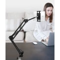Miniatyrbillede 2 af 5: Tablet-holder til seng, justerbar og foldbar med 360 graders rotation til iPhone, iPad, mobiltelefon, tablet