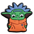 Pikkukuva 4 / 5: 15 kpl Baby Yoda -teemaiset Crocs-kenkien riipukset, rantakengät, sandaalit, koristeet, lahjat, kenkävarusteet