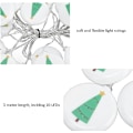 Miniatyrbillede 3 af 5: Julepynt Lysstreng, 3 Meter 20LEDs Natlys Varmt Lys Indendørs Udendørs Belysning Lampe til Bryllup Hjem Fødselsdag Have Havefest Jul