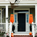 Pikkukuva 3 / 5: Halloween-koristeet, Yksi Esiasennettu Oranssinpumppu-Noitakorkki Halloween-koriste, Riippuva Pumppukoriste Kotipuutarhaan Juhliin Sisä- ja Ulkokäyttöön