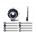 Miniatyrbillede 2 af 5: Elektrisk cykel magnetisk kraftsensor 36/48v Pedal Assist Sensor F-8c magneter Dual Hall sensorer Pas system Ebike dele