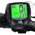 Miniatyrbillede 1 af 3: Cykelcomputer med trådløs speedometer og kilometertæller, vandtæt cykelcomputer med LCD-skærm og multifunktioner