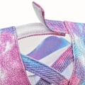Miniatyrbillede 4 af 4: Regnbue Tie Dye Ponytail Baseball Cap - Justerbar, Åndbar, Solbeskyttelse til Sport og Udendørsaktiviteter