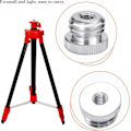 Miniatyrbild 4 av 4: 1/4 tum-20 till 5/8 tum-11 gängad skruvadapter 1/4'' till 5/8 tum för Bosch lasernivåstativadapter Starlight