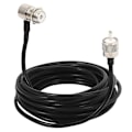Miniatyrbillede 1 af 5: 16ft RG58 PL259 UHF til SO239-stik til bilradio mobilantennemontering kabel