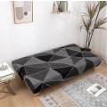 Pikkukuva 4 / 5: Venyttelevä sohvasängyn päällinen Futon-sohvan suojus, täysin taitettava käsinojaton sohvanpäällinen Huonekalusuoja, helposti R