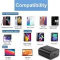Pikkukuva 5 / 5: 45 W USB-C Supernopea Laturi USB-C-Pistokkeella Samsung Galaxy S23/S23 Ultra/S23+/S22 Ultra/S22+/S22/S21 Ultra/S21+/S21/S20/Note20/Note