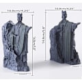 Miniatyrbillede 2 af 5: Bogstøtter Bogende Lord Of Rings Hobbit Bog Dekoration Harpiks, Dekorativ Bog