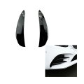 Miniatyrbild 4 av 5: Front Bumper Splitter Sidofläns Skydd för - E-klass W213 C238 E200 E300 E350 2016-2019