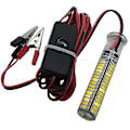 Miniatyrbillede 1 af 2: 12V fiskeri lys 96leds 2835 LED undervands fiskeri lys lokkemad fisk finder lampe tiltrækker rejer blæksprutte krill undervands lampe--
