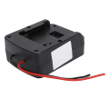 Miniatyrbilde 4 av 5: Batteriadapter for Bosch 18V Lithium Batteri Strøm Adapter Dock Strømkontakt Svart