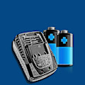 Miniatyrbillede 4 af 4: Passer til udskiftning af Bosch Al1820cv lithium-ion batterioplader - 1,6a/4a 14,4v/18v