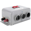 Miniatyrbilde 4 av 5: Vindusvisker Defogger Defroster, 12v Kompakt Bilvarmer 3 Hull 600w-800w Vinter Rask Oppvarming Varmer Frost Fjerning Lav Støy Portabel
