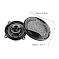 Miniatyrbilde 3 av 5: Ts 1041rk 4 tommers 2-veis subwoofer 10 cm koaksialhøyttaler bilaccessoar