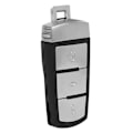 Miniatyrbillede 5 af 5: 3c0 959 752 Smart Key 3-knaps 434mhz Med Id48 Chip Til B6 3c B7 Magotan Cc Nøglefri Fjernbetjening 752ba Kigoauto