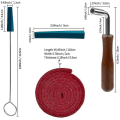 Miniatyrbild 2 av 4: Piano Tuning Kit, Professionellt Piano Tuning Kit Inkluderar Tuning Wrench Hammer, Temperament Strip