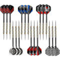 Miniatyrbild 1 av 3: 18-pack Stålspets Dartset - Dartnålar + Dartstav + Dartvingar - Professionell