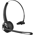 Miniatyrbild 1 av 5: Bluetooth-headset med mikrofon, trådlöst kontorsheadset, over-head-hörlurar, lastbilschaufför Bluetooth-telefonheadset för callcenter, Skype, Voip, stöder