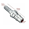 Pikkukuva 2 / 2: 4x 8 mm kaasuhormi kupari suutin pikavapautusliitin asuntoautolle