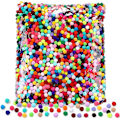 Miniatyrbild 1 av 5: 4000 st 1 cm Blandade Pompoms Flerfärgade Hantverkspompoms, Mini Pompoms Bollar Bulk Fuzzy Puff Bollar För DIY Konst Hantverk Smycken Mak