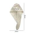Miniatyrbild 2 av 5: Roliga Katt Hår Torkhanddukar, 3 Pack Mikrofiber Hårhandduk Wrap För Kvinnor Flickor Kattälskare