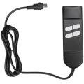Miniatyrbilde 3 av 5: Elektrisk lenestolstyring med 4 knapper, 5-polet håndbryter, apparat, justerbar seng, løfte stol