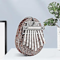 Miniatyrbillede 2 af 4: 8-tangent Mini Kalimba - Finger Thumb Piano