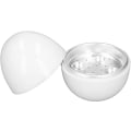 Miniatyrbilde 1 av 5: Hardkokt Eggkoker, Mikrobølgeovn Eggkoker 4 Egg Multifunksjonell Eggdamper Husholdningsfrokostmaskin for Matlaging av Dampet Brød Dumplings Eg
