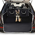 Miniatyrbillede 1 af 5: Toozey Bagagerumsbeskytter til Hund - Universal Antislip Bagagerumsforing med Sidesikring og Bumperbeskyttelse, Vandafvisende & Antifouling, Robust Hundebagagerumsdækken, Nem at Rengøre - Sort