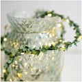 Miniatyrbillede 1 af 5: Eventyrlys LED Eventyrlys Strenglys, Batteridrevet Wisteria Girlande Kobber Ringlys Udendørs Hjem Have Soveværelse Indendørs Dekoration Christ