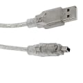 Miniatyrbilde 2 av 4: 4ft 1.2m USB-hann til 1394 4-pin hann DV-kabel Firewire 400 IEEE 1394-kabel Ilink Fire Wire-kabelledning, for til JVC Sony videokamera DCR-TRV75E DV USB Fir