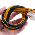 Pikkukuva 4 / 5: 2pack 6pin liitinpalvelin kaapeli Pcie Antminer S9 S9i Z9 P3 P5 Miner Psu Ca